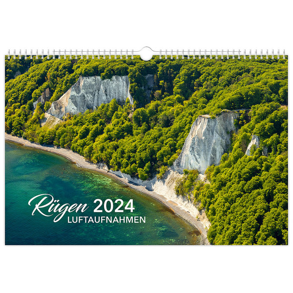 Kalender Rügen Luftaufnahmen 2024 | 45 x 30 cm