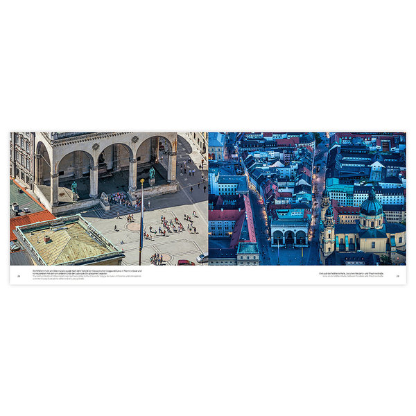 Bildband München von oben | Tag und Nacht