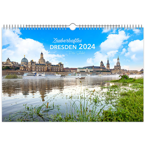 Kalender Zauberhaftes Dresden 2024 | Premium-Kalender