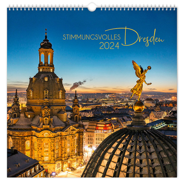 Kalender Stimmungsvolles Dresden 2024 | 30 x 30 cm