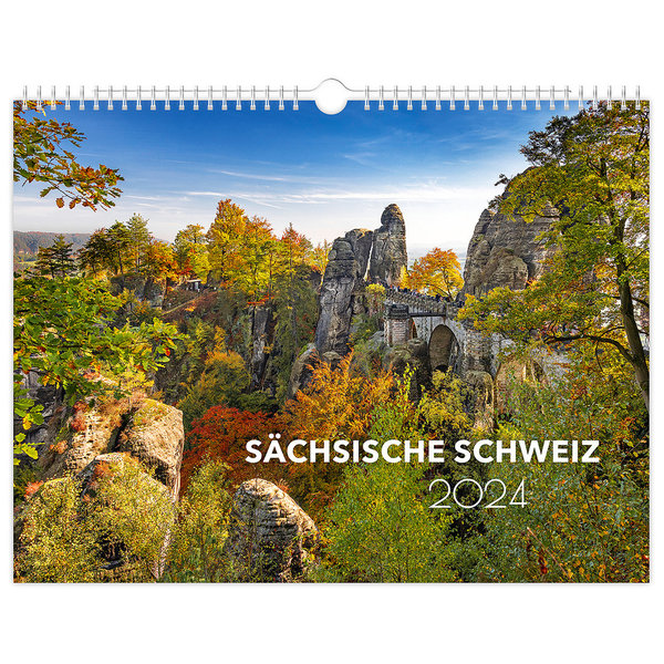 Kalender Sächsische Schweiz 2024 | 40 x 30 cm